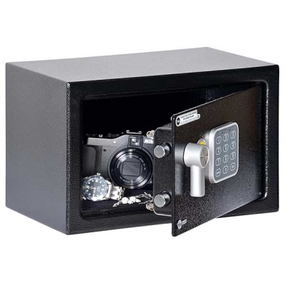 Yale - YEC 200 fekete - riaszt�s sz�f elektronikus z�rral