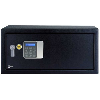 Yale - Laptop YLG 200 DB1 fekete - laptop sz�f elektronikus z�rral �s LCD kijelz�vel