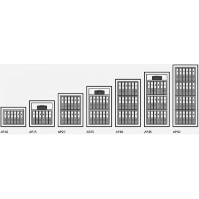 Wertheim AP 35 t�z�ll� betont�ltet� p�nc�lszekr�ny passz�v z�rral