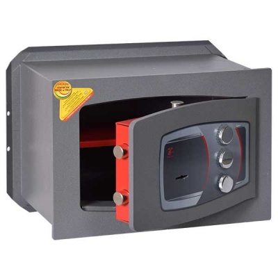 Technomax DD 4L fali trezor kulcsos �s mechanikus z�rral 