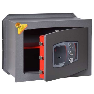 Technomax DD 5L fali trezor kulcsos �s mechanikus z�rral  